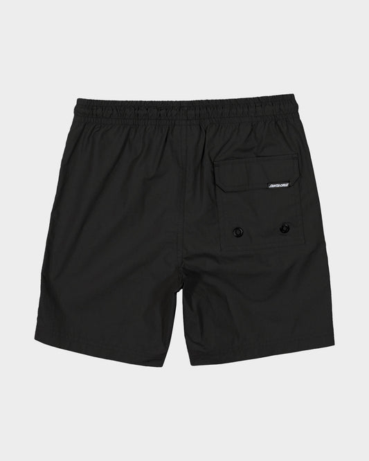 Santa Cruz MFG Cruzier Solid Beach Short - Black