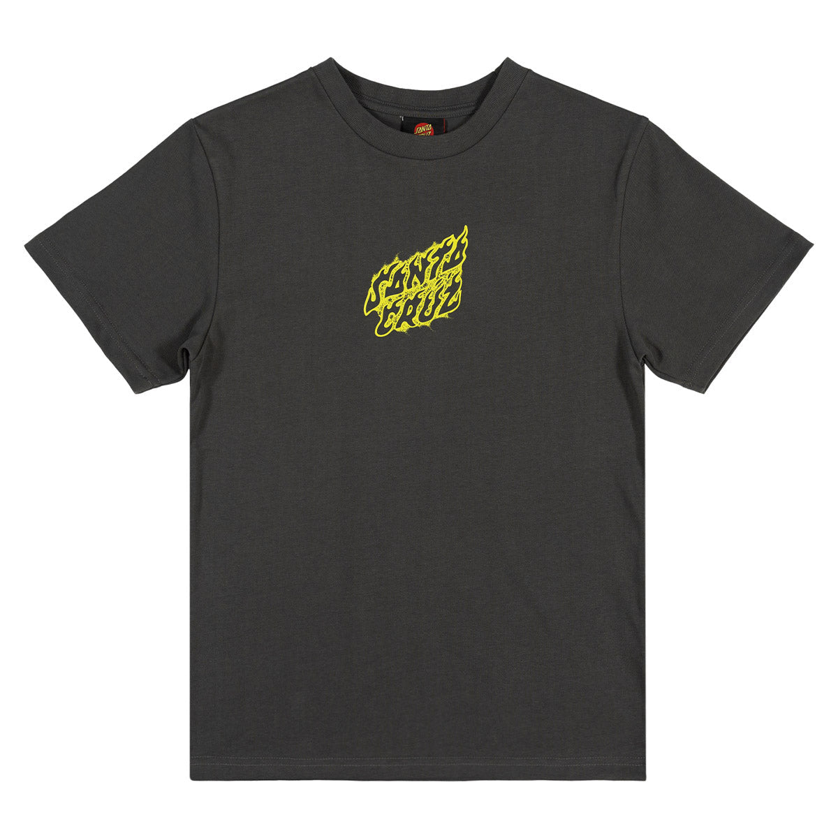 Santa Cruz Crossbone Dot Mono Centre Tee - Onyx