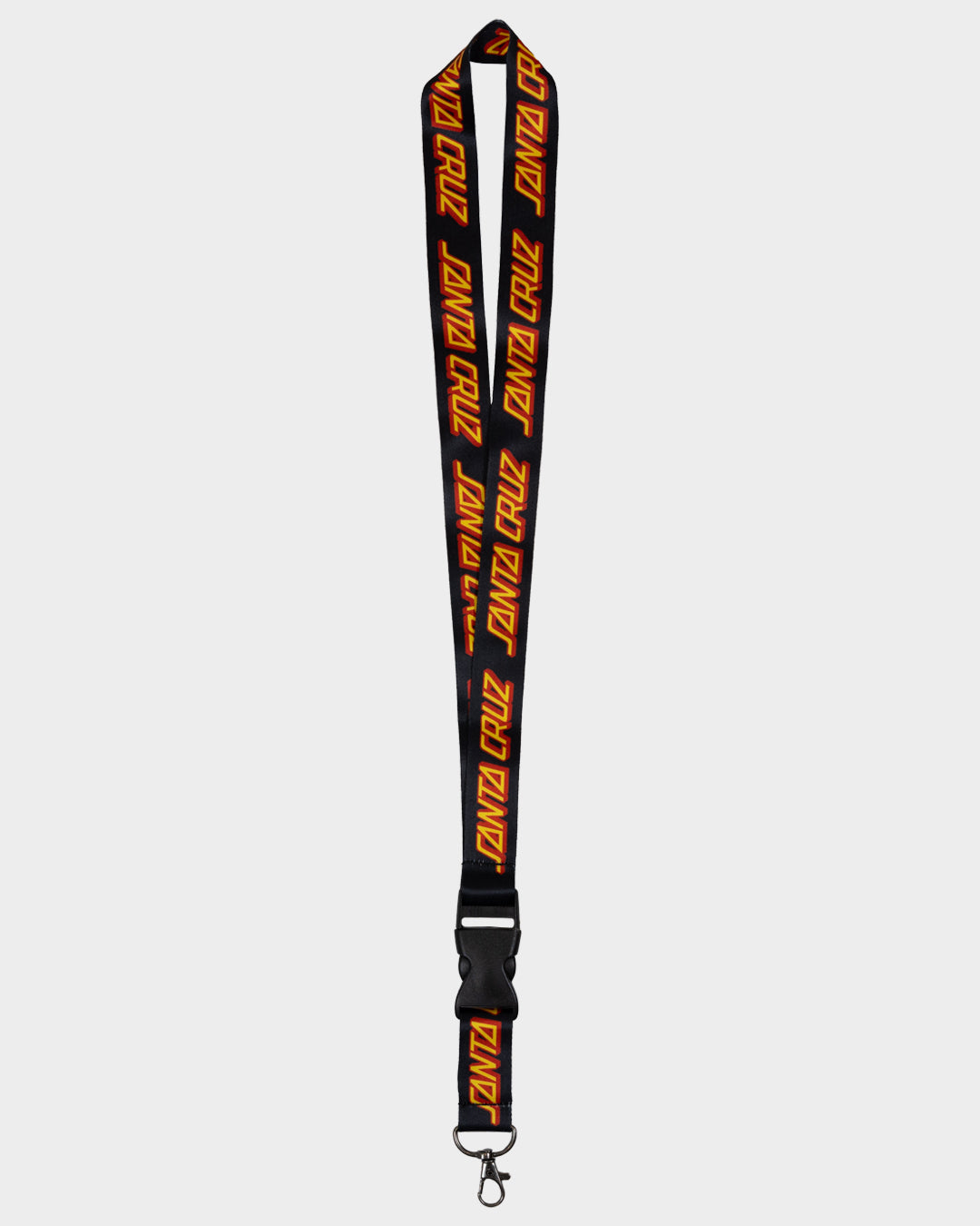 Santa Cruz Classic Strip Lanyard - Black