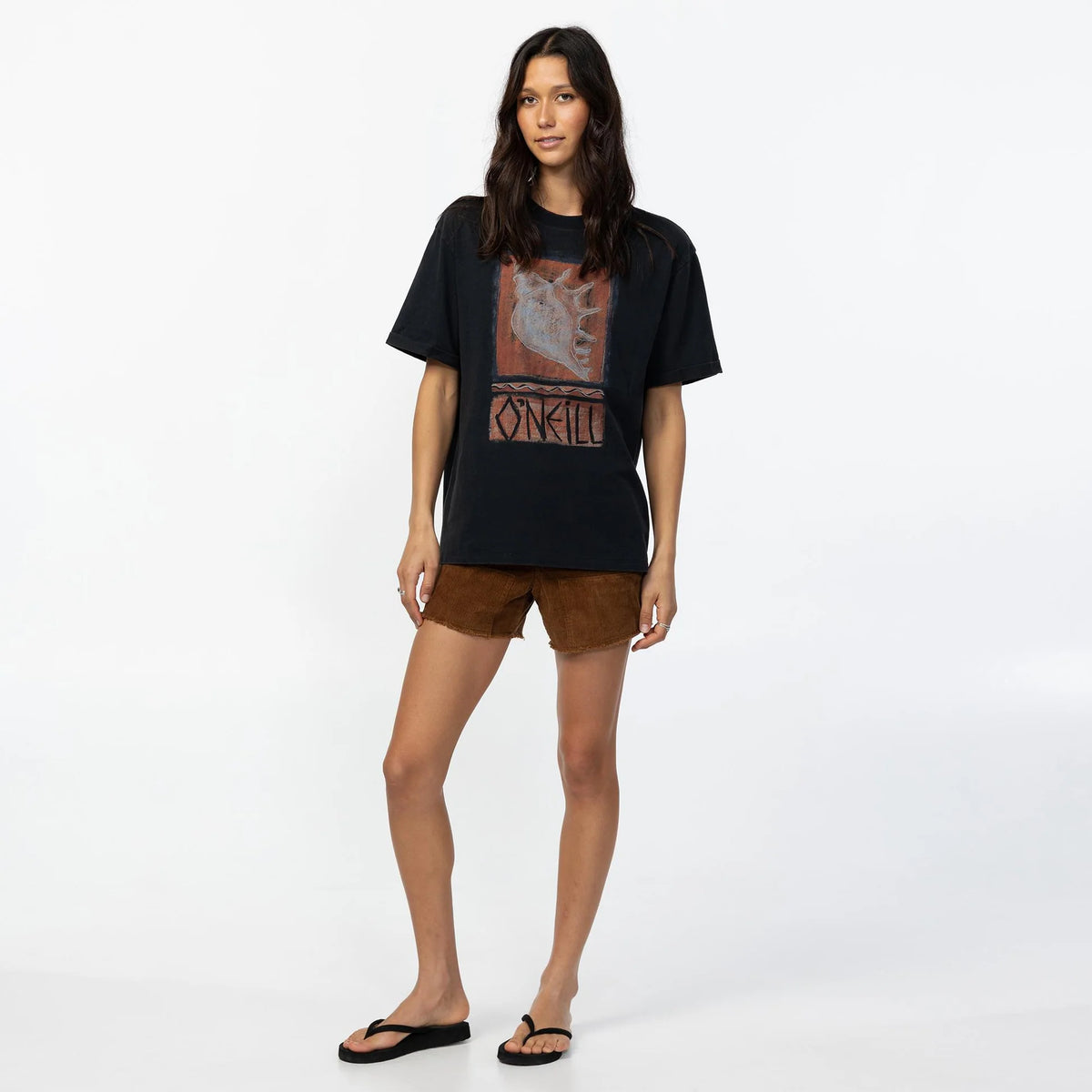 O'Neill Bahia Tangerine Tee - Black
