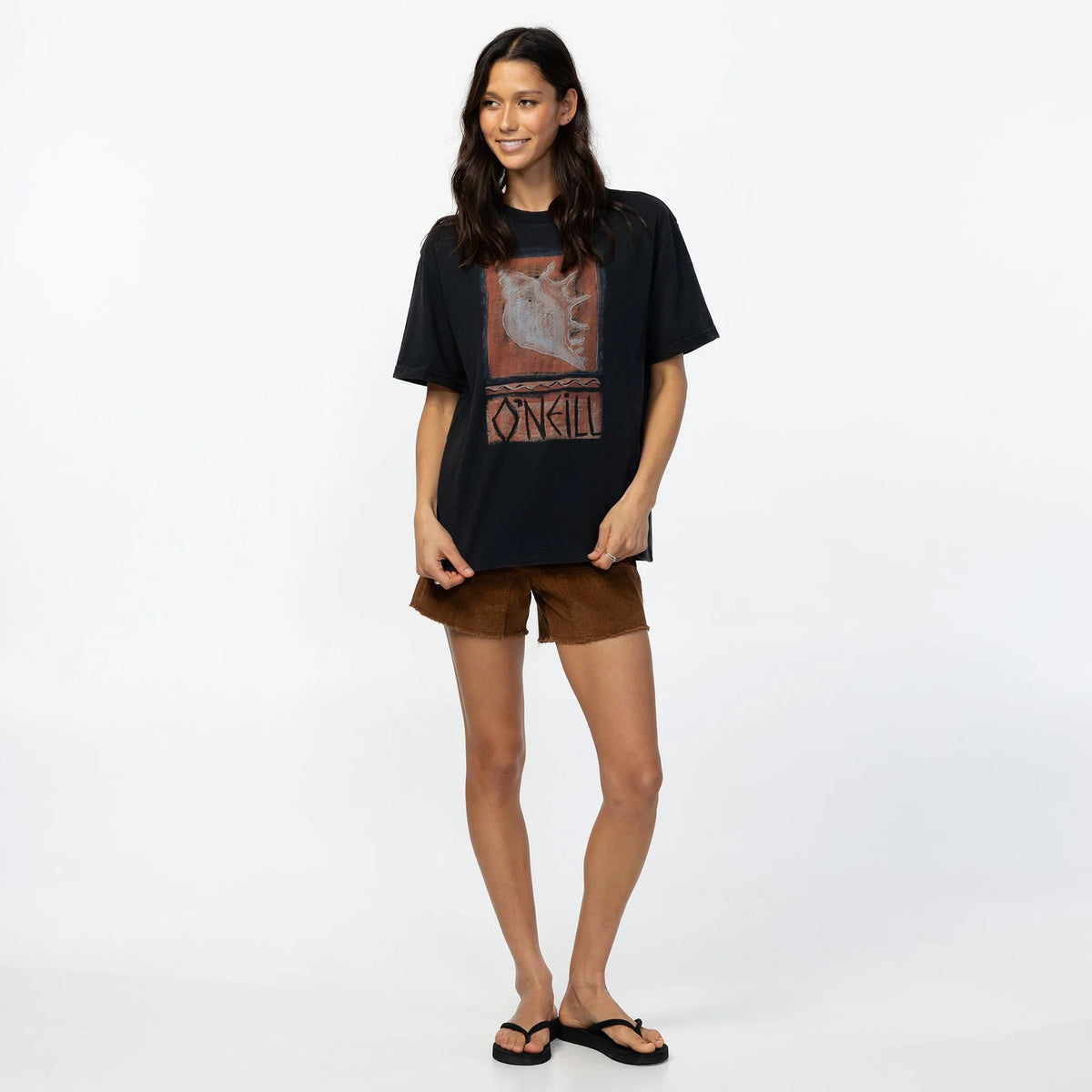 O'Neill Bahia Tangerine Tee - Black