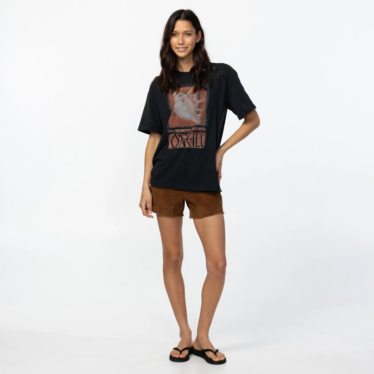 O'Neill Bahia Tangerine Tee - Black