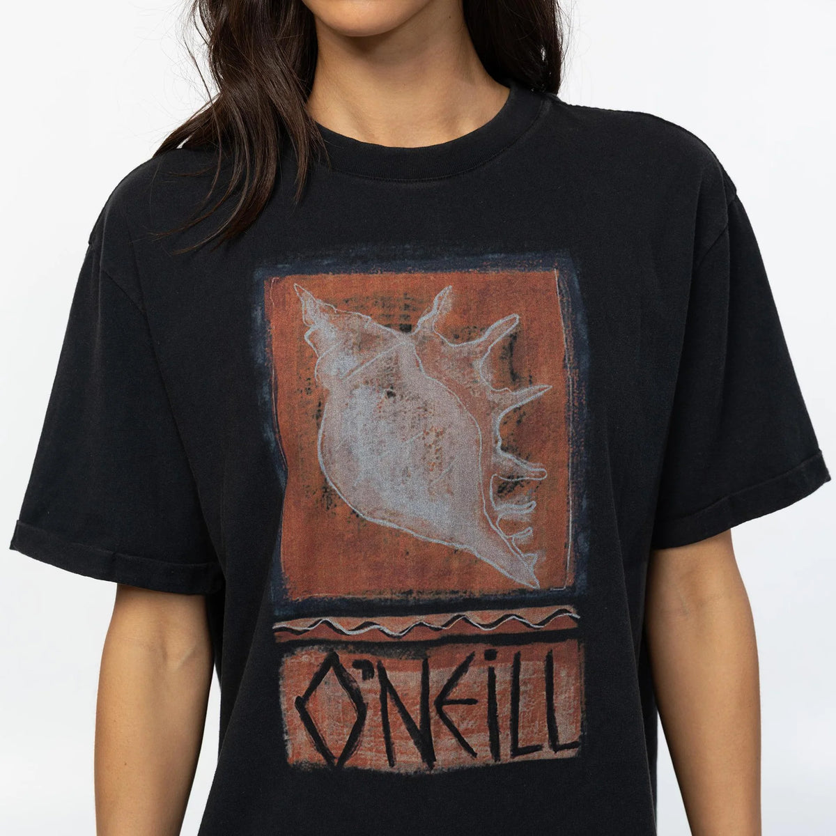 O'Neill Bahia Tangerine Tee - Black