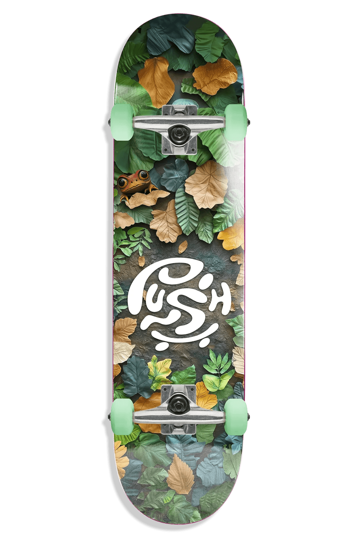 Push Forest Green FP Complete Skateboard - 7.75 - Guys & Girls Surf n Street