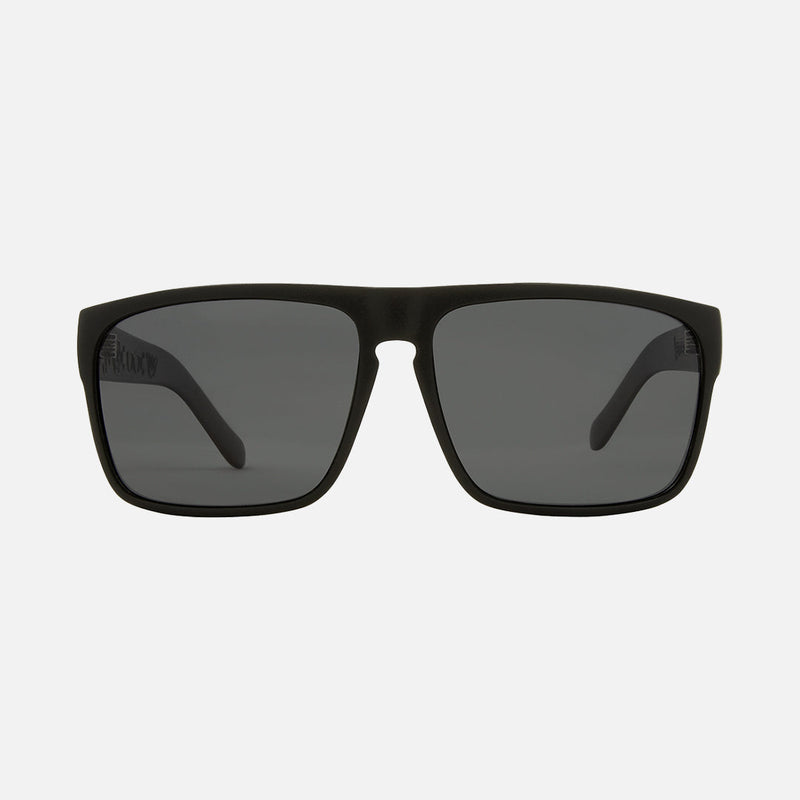 Carve Vendetta - Recycled Matt Black w Grey Polarized Lens
