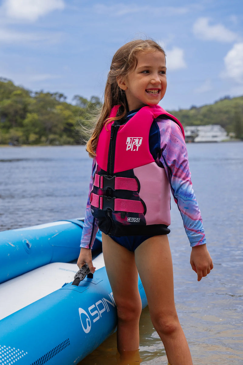 Jetpilot Cause Kids Lifejacket - Pink