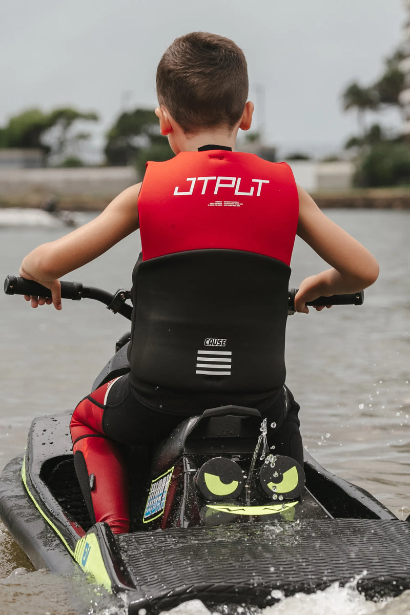 Jetpilot Cause Kids Lifejacket - Red Level 50