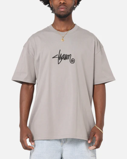 S-Double Small Stock Tee - Stone