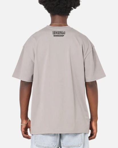 S-Double Small Stock Tee - Stone