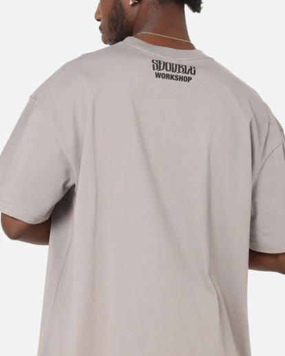S-Double Small Stock Tee - Stone