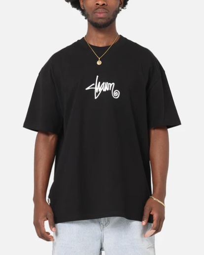 S-Double Small Stock Tee - Black