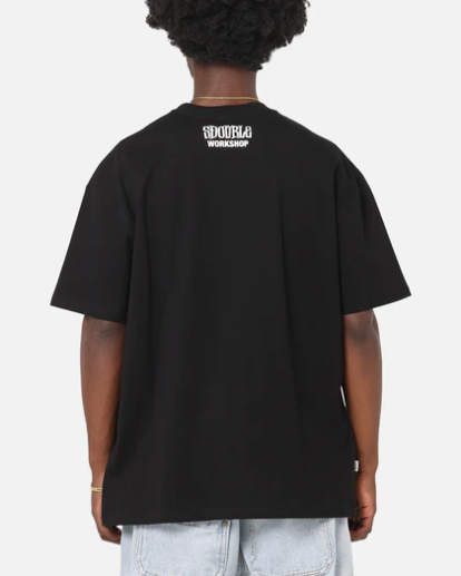 S-Double Small Stock Tee - Black