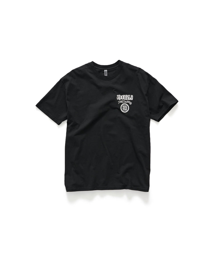 S-Double Combo Platter Tee - Washed Black