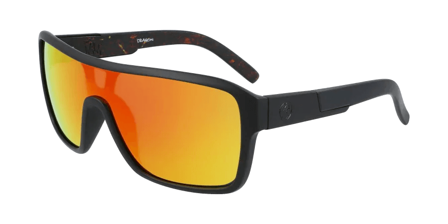Dragon Remix - Matte Black Inferno / Lumalens Red Ion - Guys & Girls Surf n Street