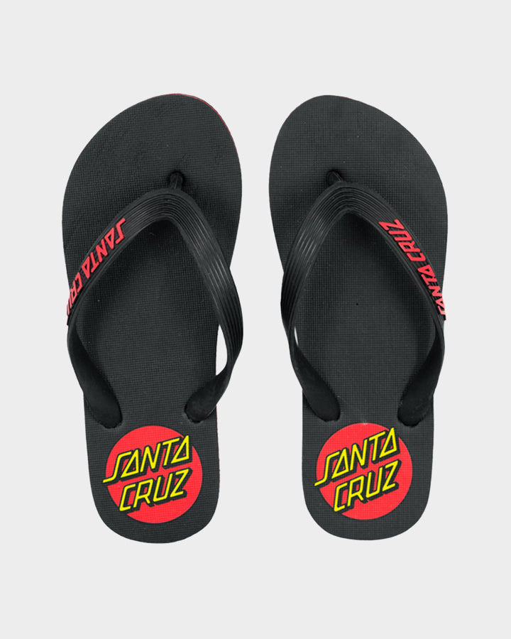 Santa Cruz Classic Dot Thong - Black