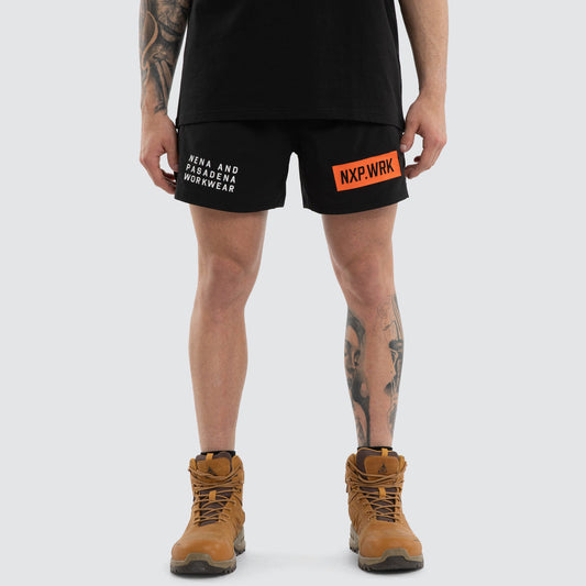 Nena and Pasadena Sevens Rugby Short - Black