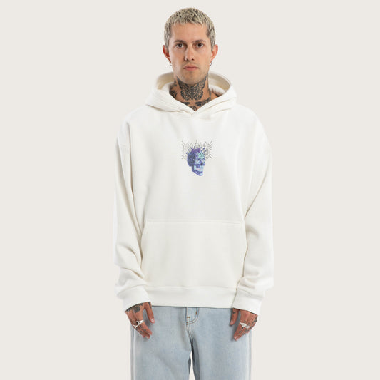 Kiss Chacey Reign Oversized Hoodie - Natural White