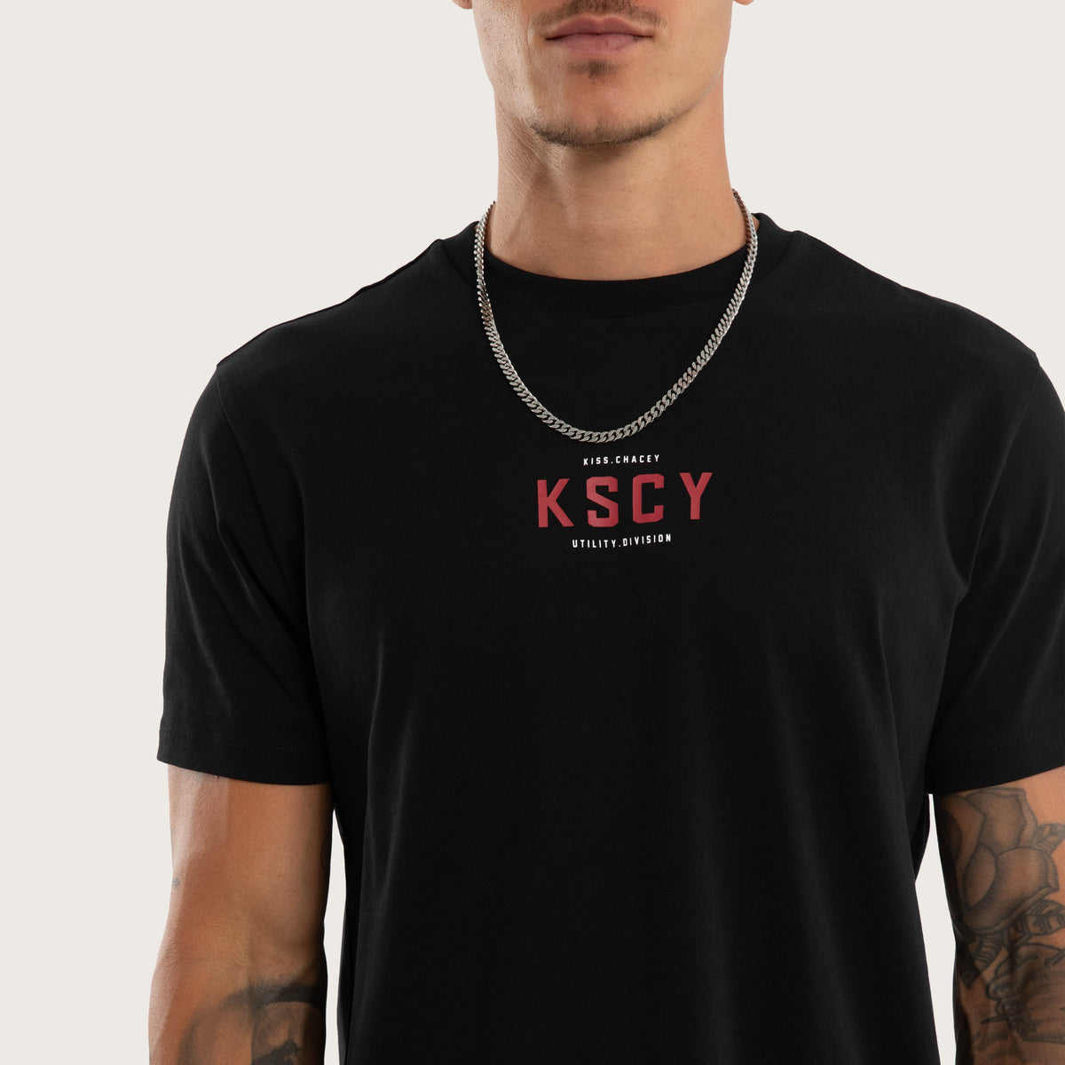 Kiss Chacey Void Dual Curved Tee - Jet Black