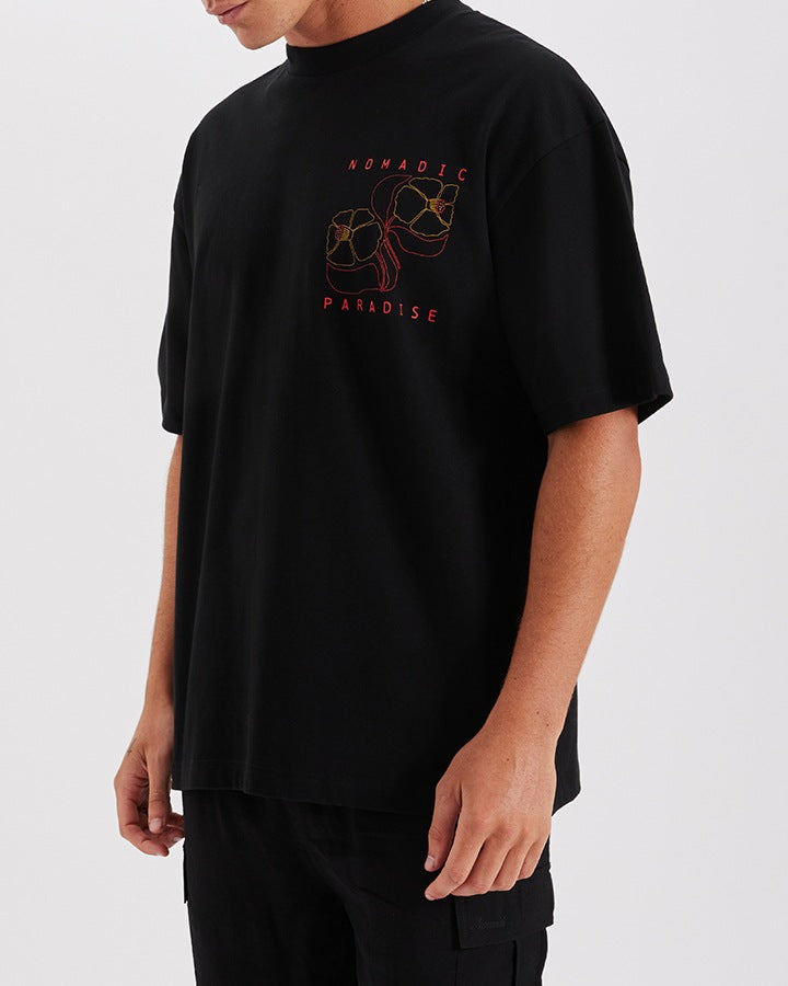 Nomadic Paradise Pollen Street Tee - Jet Black