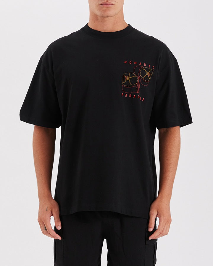 Nomadic Paradise Pollen Street Tee - Jet Black