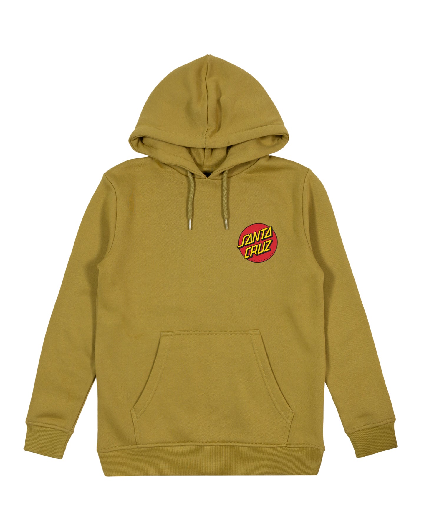 Santa Cruz Classic Dot Puff Chest Hoodie - Moss