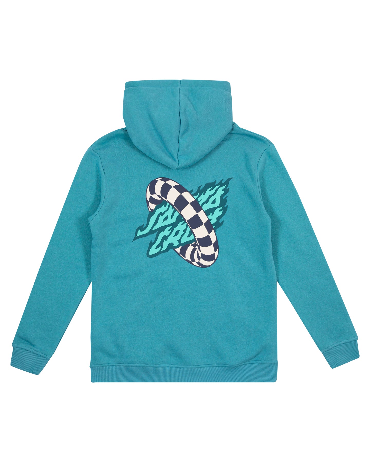 Santa Cruz Goal Flame Centre Hoodie - Ocean
