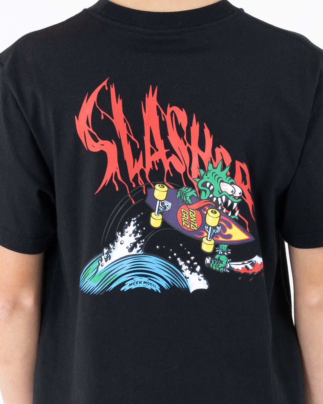 Santa Cruz SC Meek OG Slasher Tee  - Black