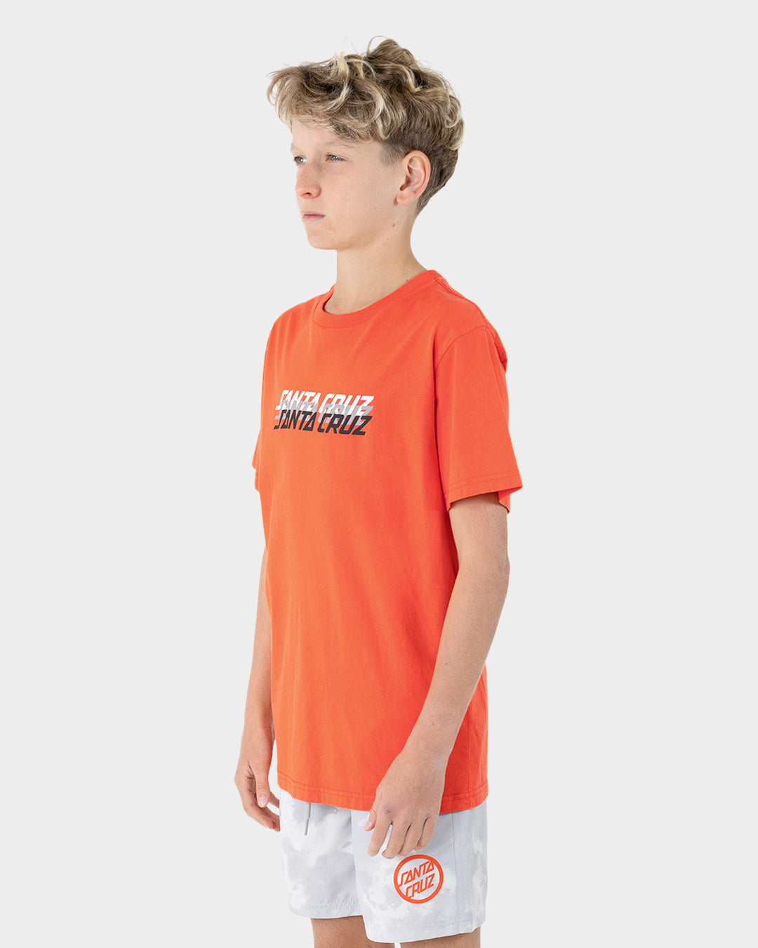 Santa Cruz SC Triple Threat Front Tee - Red