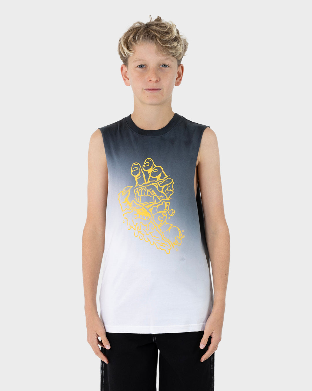 Santa Cruz Universal Hand Mono Front Muscle - Black Tie Dye