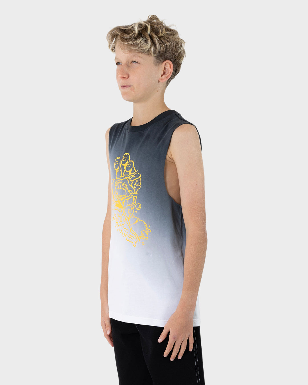 Santa Cruz Universal Hand Mono Front Muscle - Black Tie Dye