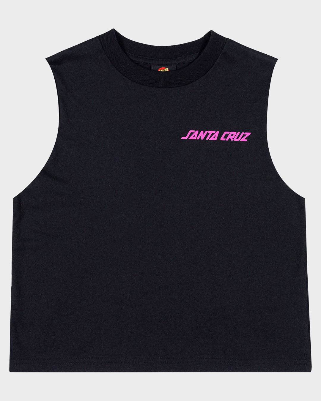 Santa Cruz Delta Strip Muscle Top - Black