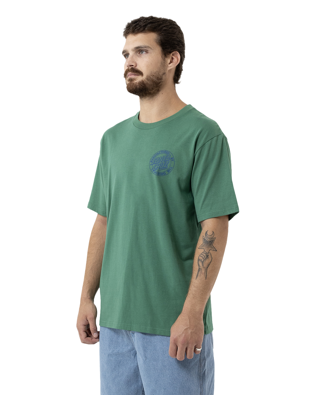 Santa Cruz OS MFG Dot Tee - Green