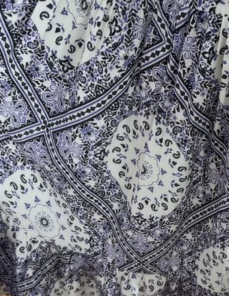 JAASE Gabriella Top - Lilac Lullaby Print