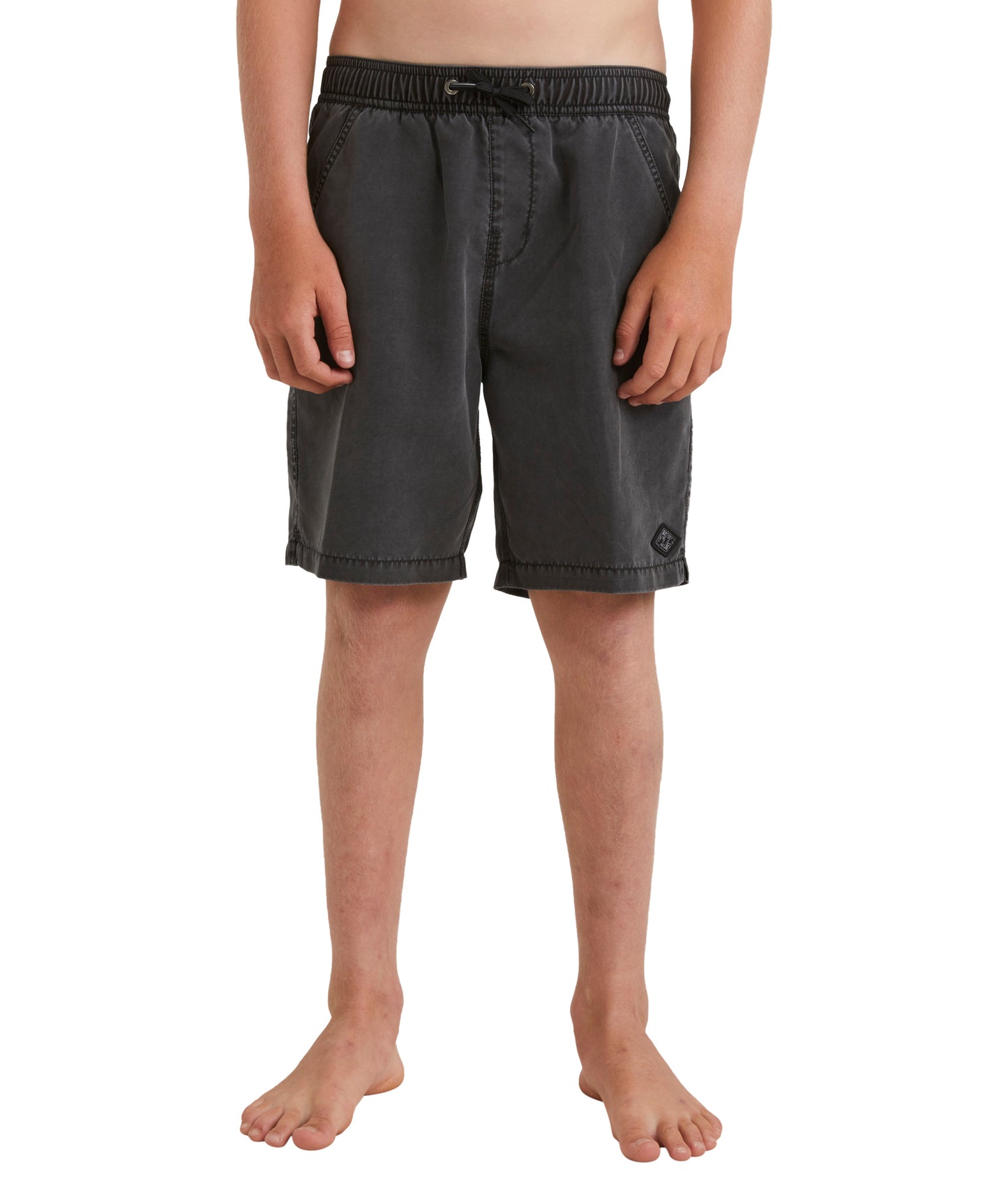 Billabong Boys All Day Overdye Layback - Washed Black