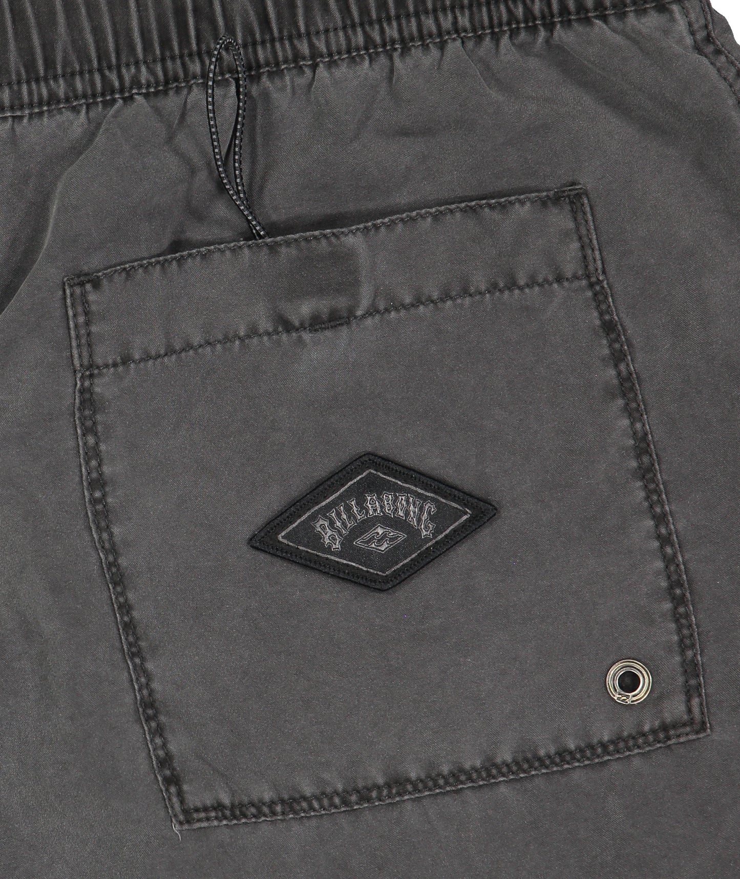 Billabong All Day Overdye Layback - Washed Black