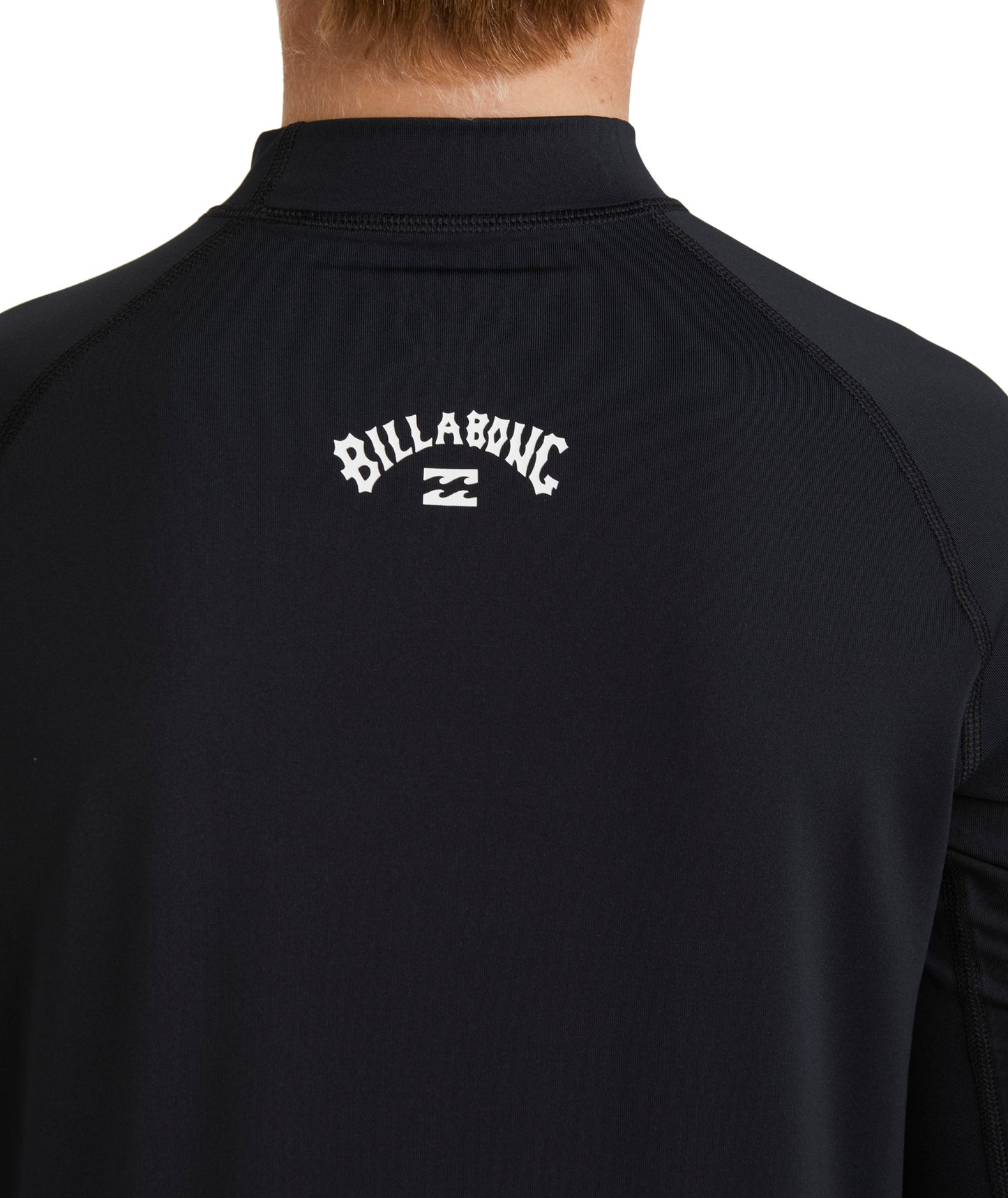 Billabong Boys All Day Arch RF LS Rash Guard - Black