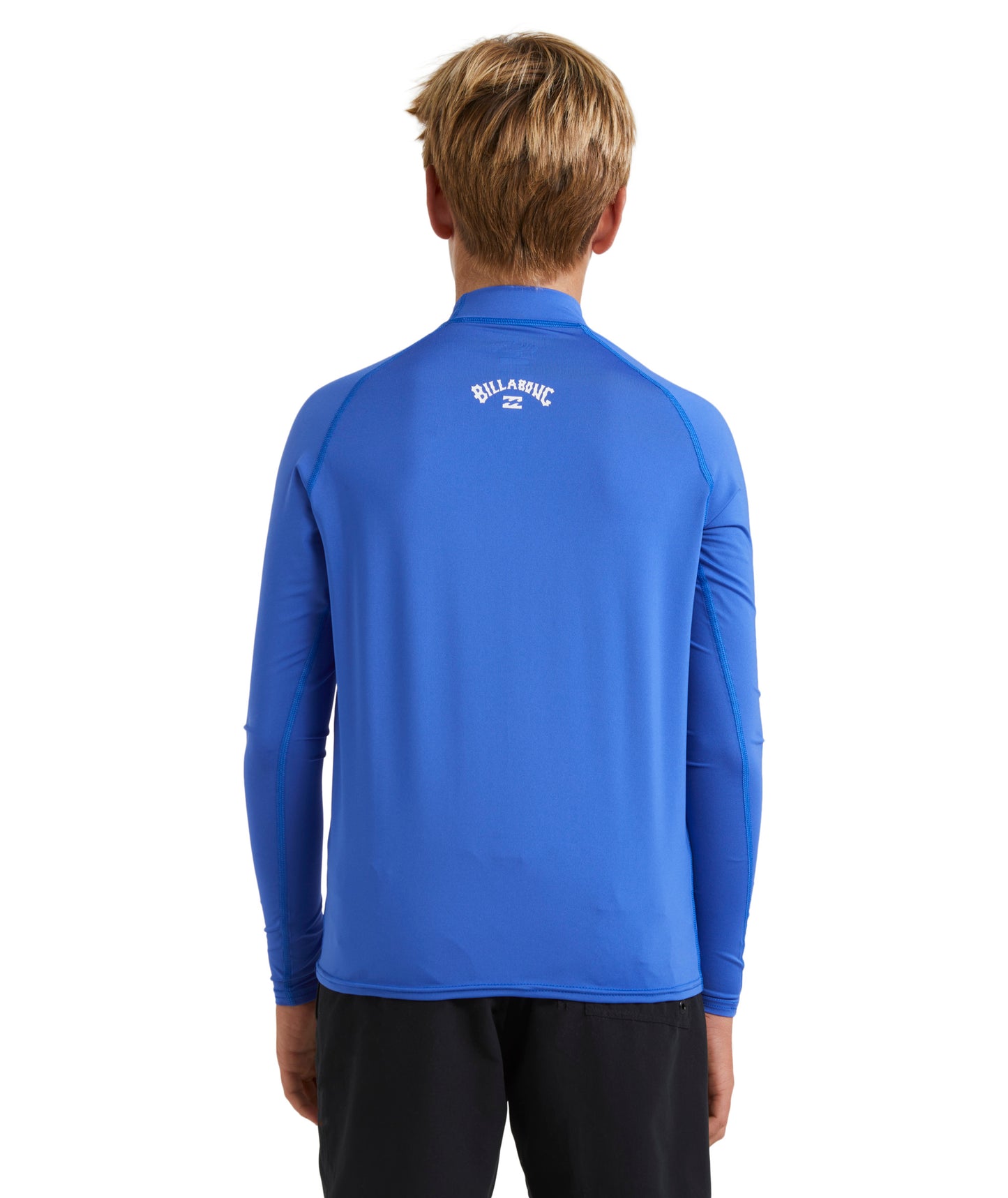Billabong Boys All Day Arch RF LS Rash Guard - Cobolt