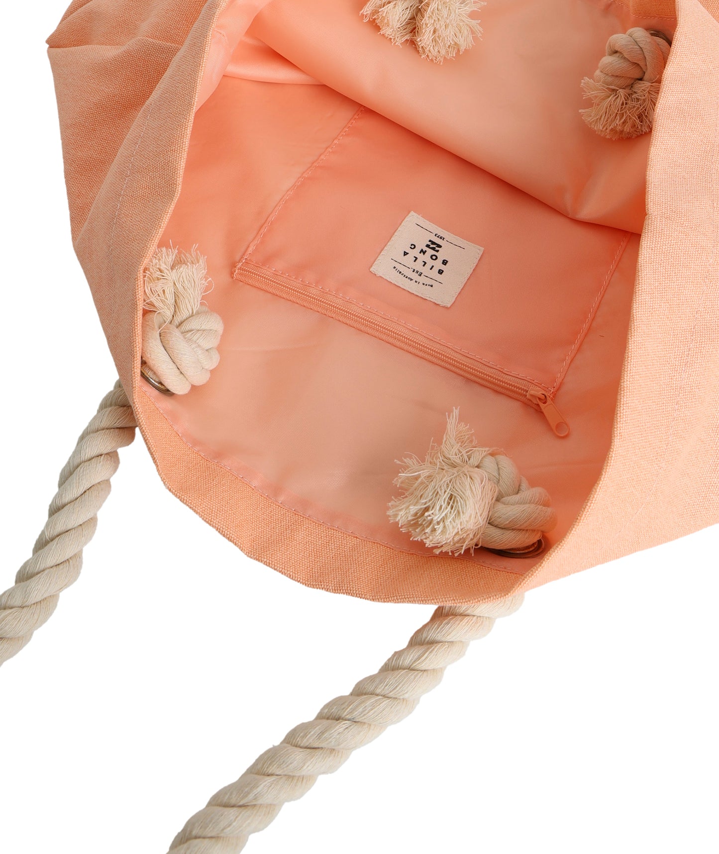 Billabong Society Beach Bag - Peach