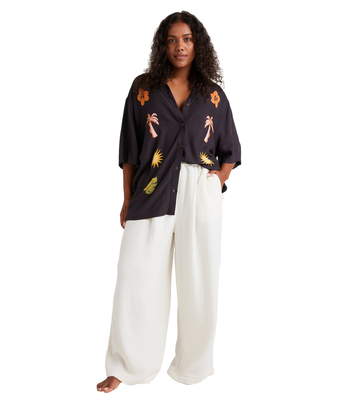 Billabong Follow Me Beach Pant - White