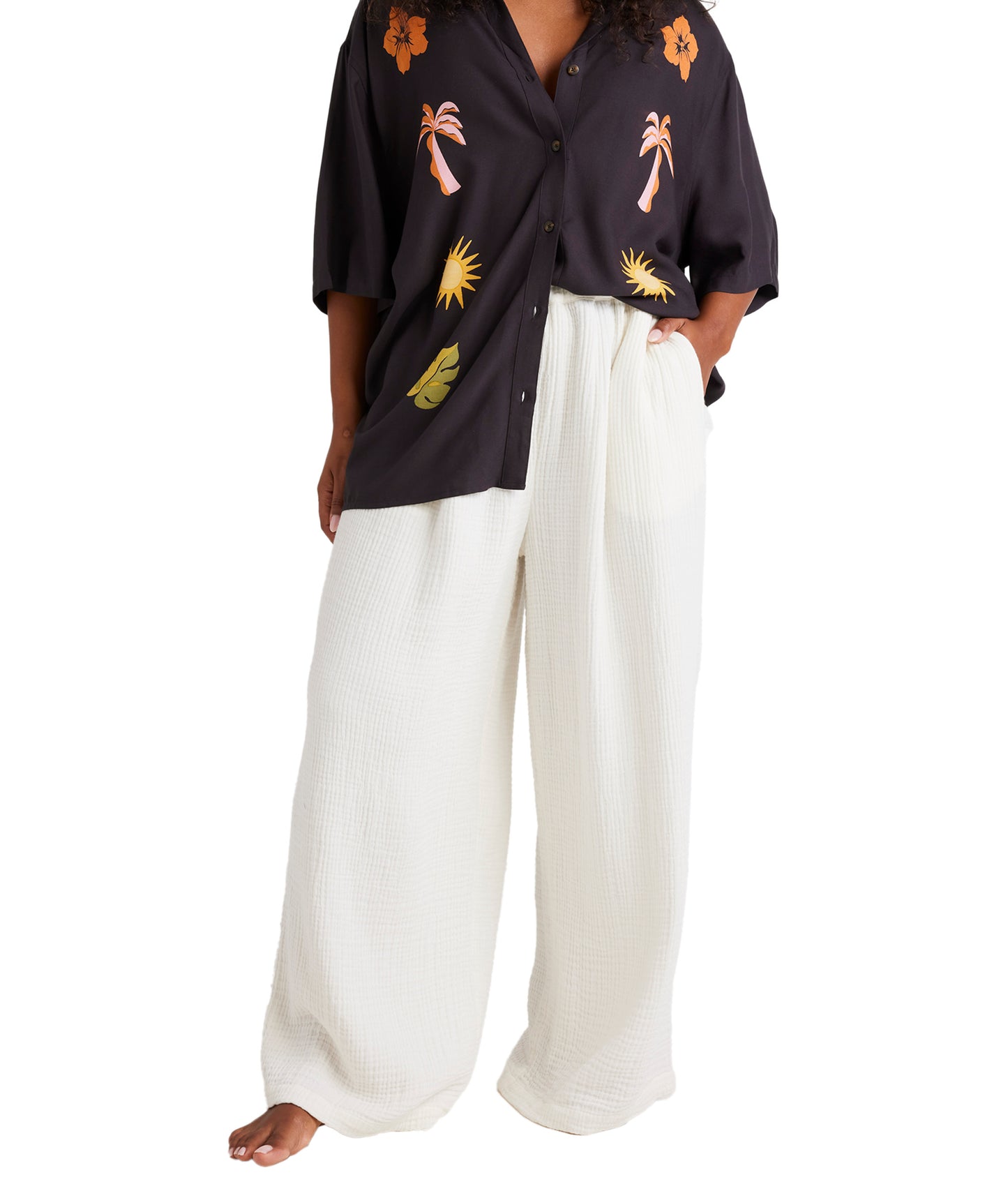 Billabong Follow Me Beach Pant - White