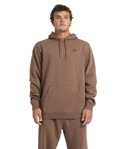 Billabong Premium Wave Wash Pullover Hoodie - Mocha