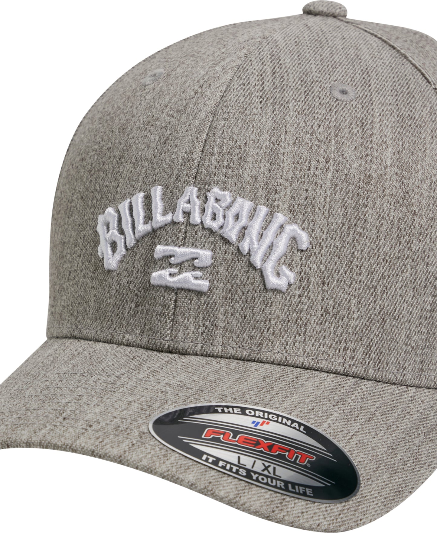 Billabong Arch Flexfit - Light Grey Heather