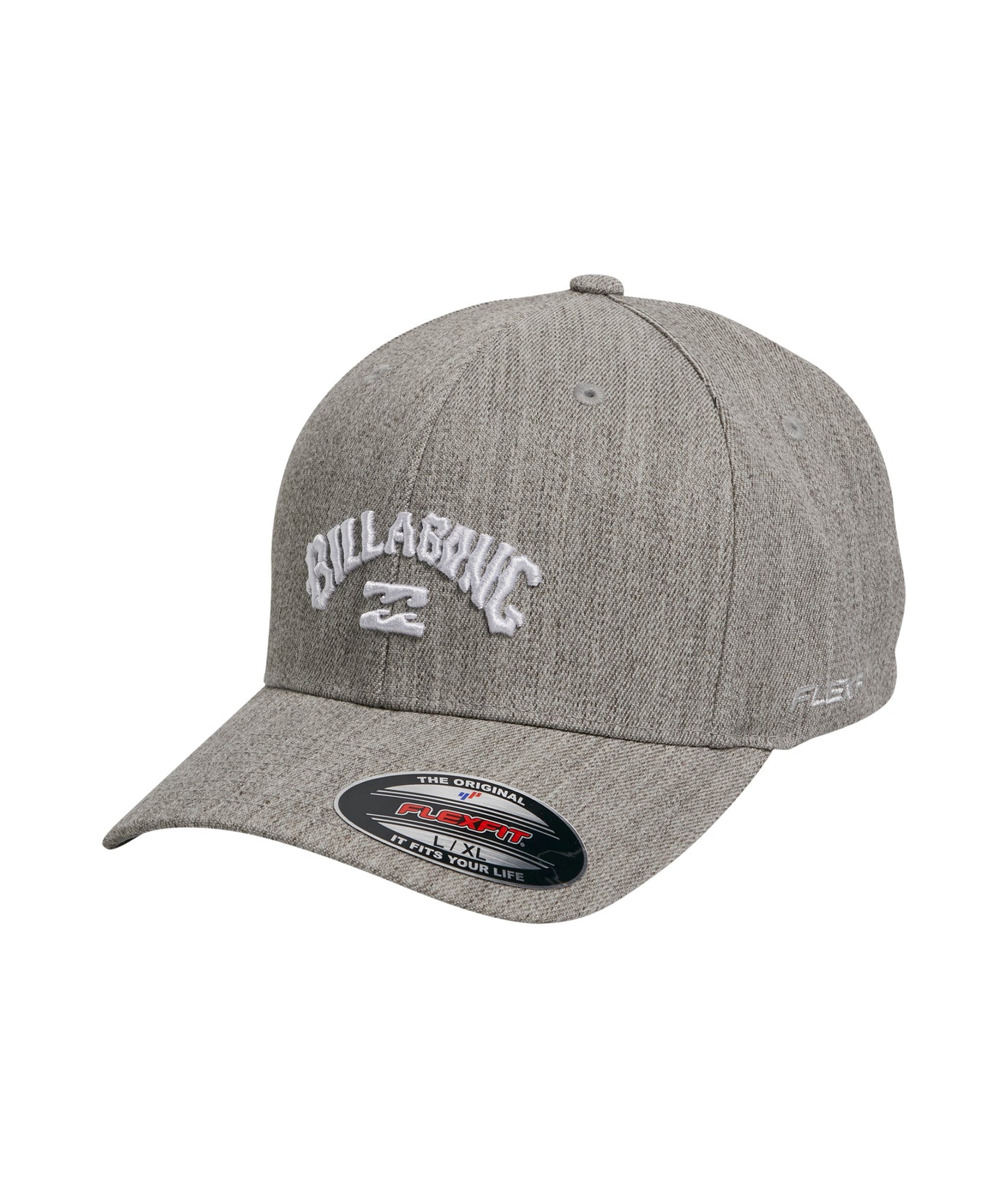 Billabong Arch Flexfit - Light Grey Heather