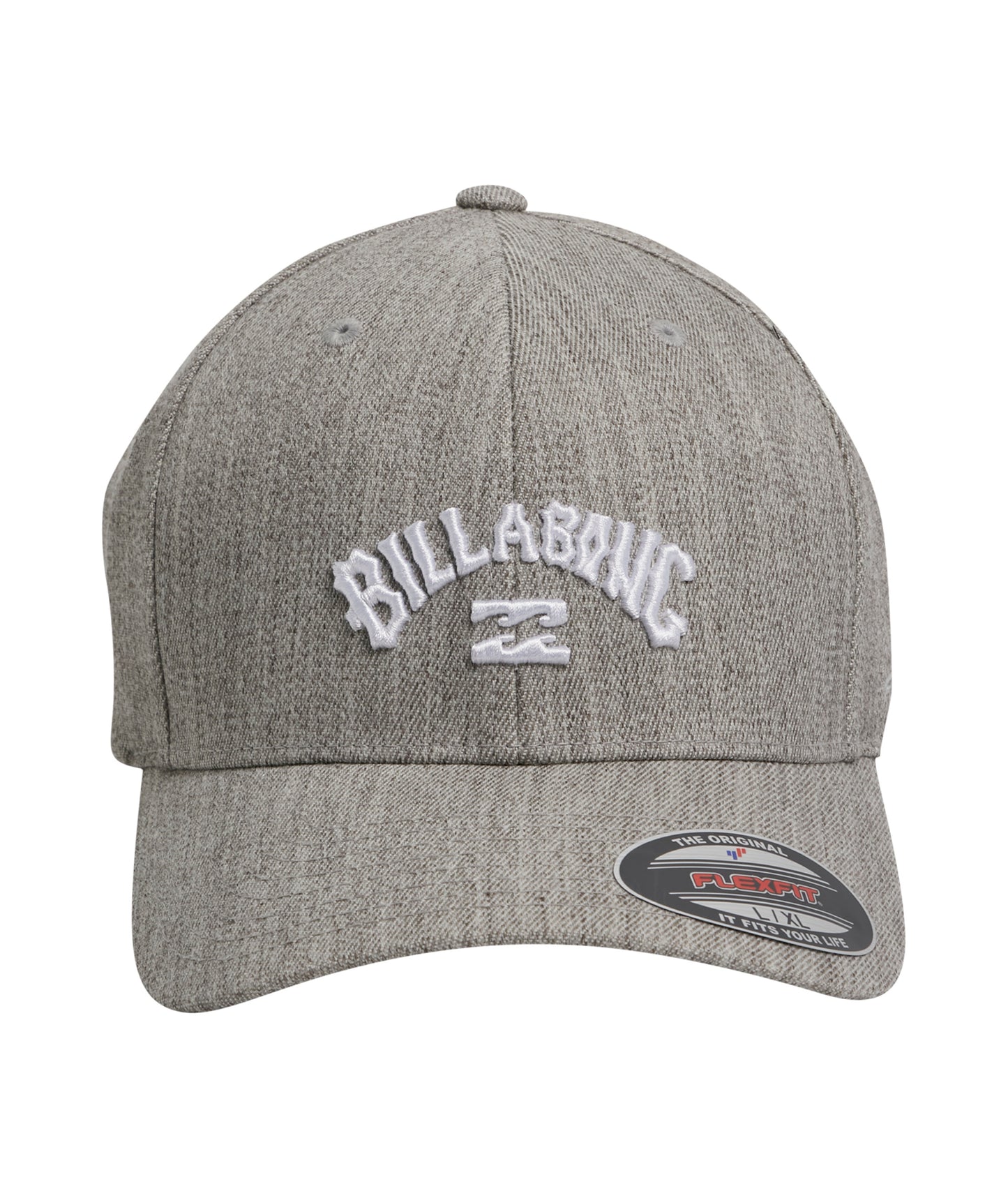 Billabong Arch Flexfit - Light Grey Heather