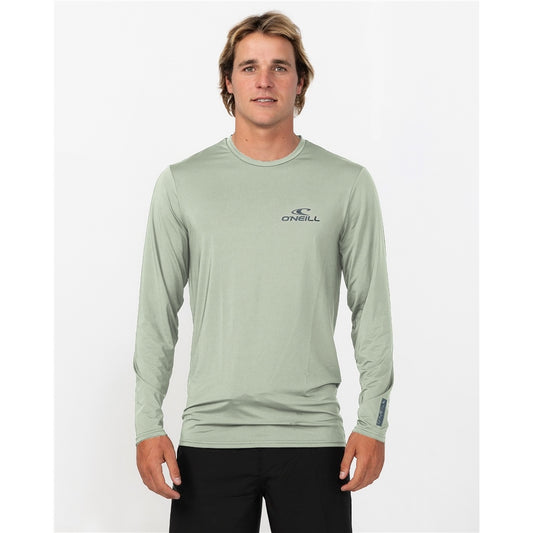 O'Neill Clean & Mean Long Sleeve Rash Tee - Seagrass