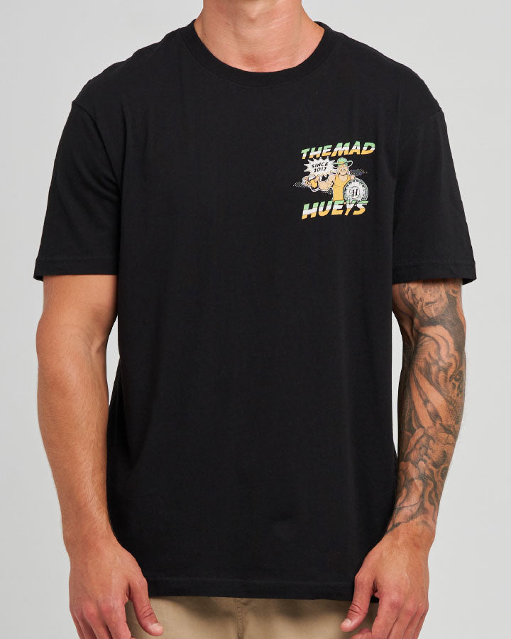 The Mad Hueys Captain Australia SS Tee - Black