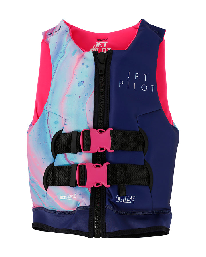 Jetpilot Cause Kids Lifejacket - Fairy Floss