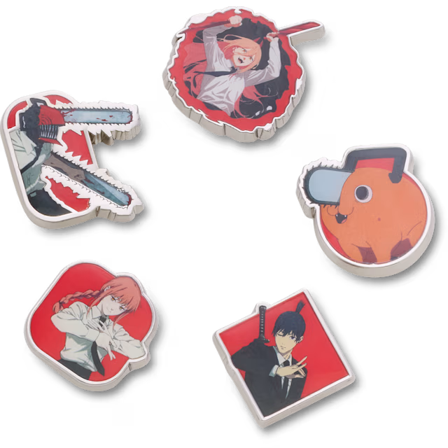 Crocs Jibbitz Charms 5 Pack - Chainsaw Man Elevated