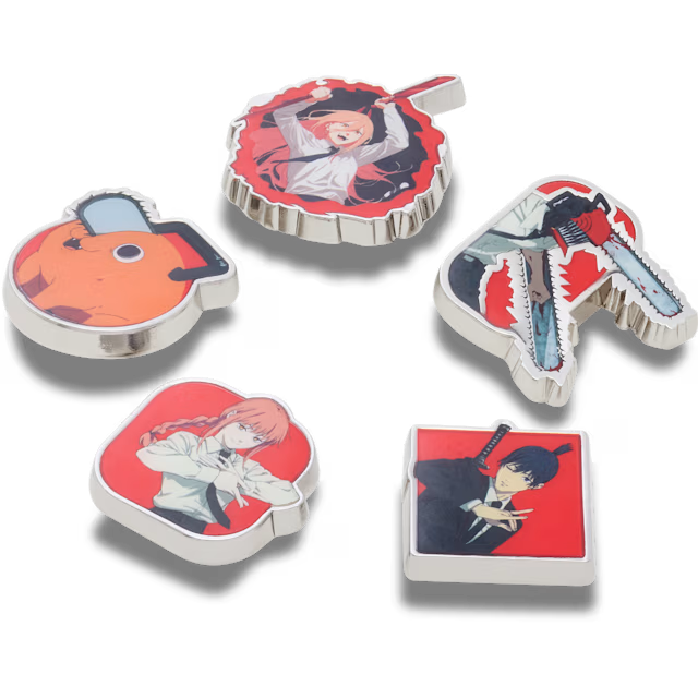 Crocs Jibbitz Charms 5 Pack - Chainsaw Man Elevated