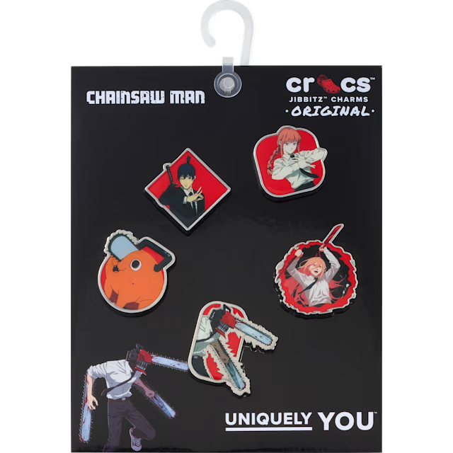 Crocs Jibbitz Charms 5 Pack - Chainsaw Man Elevated